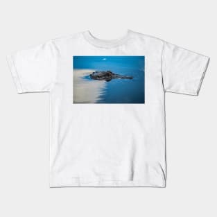 Swimming Alligator Kids T-Shirt